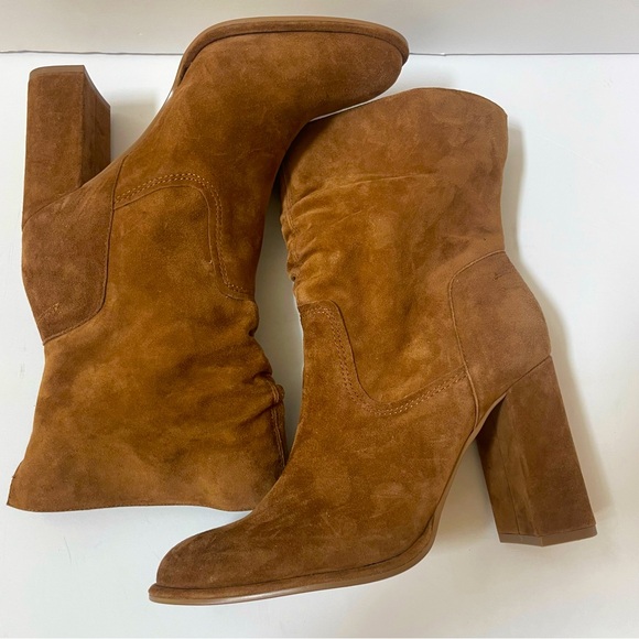 Steve Madden Vector Boot in Chestnut Suede Size 9.5 - Picture 9 of 16